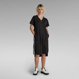 G-STAR Outlet Fabric Mix Belt Dress Black