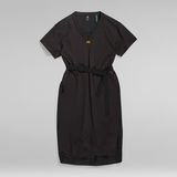 G-STAR Outlet Fabric Mix Belt Dress Black