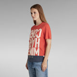 G-STAR Outlet Hard Core Denim Color Block T-Shirt Multi color