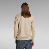 G-STAR Outlet Lightweight Raglan Pocket Sweater Beige