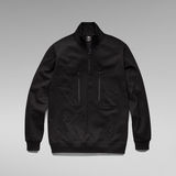 G-STAR Outlet Lightweight Half Zip Sweater Black