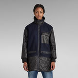 G-STAR Outlet Long Wool Quilted Liner Multi color