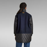 G-STAR Outlet Long Wool Quilted Liner Multi color