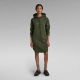 G-STAR Outlet Thistle Graphic Hoodie Sweat Dress Grey