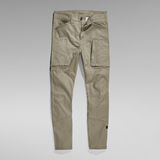 G-STAR Outlet Zip Pocket 3D Skinny Cargo Pants Green
