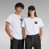 G-STAR Outlet Unisex Badge Logo T-Shirt White