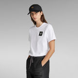 G-STAR Outlet Unisex Badge Logo T-Shirt White