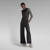 G-STAR Outlet Wide Leg Jumpsuit Black