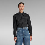 G-STAR Outlet Officer Shirt Long Sleeve Multi color