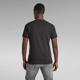 G-STAR Outlet Granddad Slim T-Shirt Black