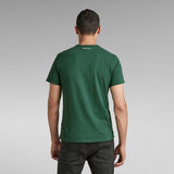 G-STAR Outlet T-Shirt Badge Logo + Green