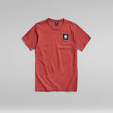 G-STAR Outlet Unisex Badge Logo + T-Shirt Red