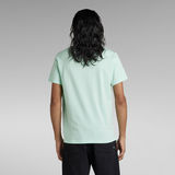 G-STAR Outlet Wavy Chest Logo T-Shirt Green