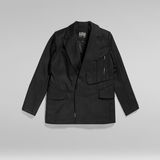 G-STAR Outlet E Boyfriend Boxy Blazer Black