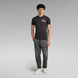 G-STAR Outlet Chest Graphic Slim T-Shirt Black