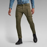 G-STAR Outlet Zip Pocket 3D Skinny Cargo Pants Green