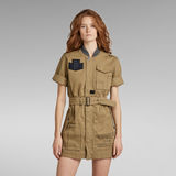 G-STAR Outlet Vestido E Selvedge Short Verde