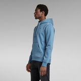 G-STAR Outlet Sudadera Premium Core Hooded Azul intermedio