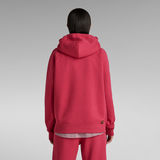 G-STAR Outlet Premium Core 2.0 Hooded Sweater Red