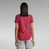 G-STAR Outlet Mysid Optic Slim T-Shirt C Red