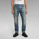G-STAR Outlet Triple A Regular Straight Selvedge Jeans Medium blue