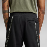 G-STAR Outlet Logo Tape Sweat Pants Black