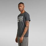 G-STAR Outlet Originals Label T-Shirt Grey