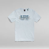 G-STAR Outlet RAW Originals Slim T-Shirt Light blue