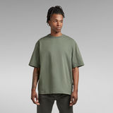 G-STAR Outlet Utility Mix Boxy T-Shirt Green
