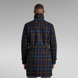 G-STAR Outlet Check Wool Coat Multi color