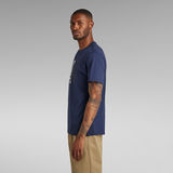 G-STAR Outlet Raw T-Shirt Dark blue