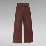 G-STAR Outlet Deck Ultra High Wide Leg Jeans Brown