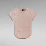 G-STAR Outlet Long Slit T-Shirt Pink