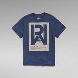 G-STAR Outlet Graphic RAW T-Shirt Dark blue
