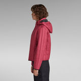 G-STAR Outlet Meefic Vertical Quilted Jacket Pink