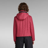G-STAR Outlet Meefic Vertical Quilted Jacket Pink