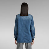 G-STAR Outlet Mysterious Overshirt Medium blue
