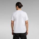 G-STAR Outlet Originals Graphic T-Shirt White