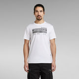 G-STAR Outlet Originals Graphic T-Shirt White