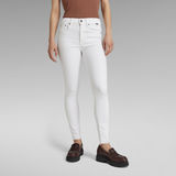 G-STAR Outlet 3301 Skinny Ankle Jeans White