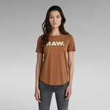 G-STAR Outlet RAW. Slim T-Shirt Brown