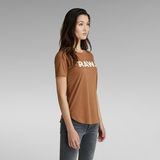 G-STAR Outlet RAW. Slim T-Shirt Brown