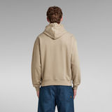 G-STAR Outlet RAW. 7411 Loose Hooded Sweater Beige