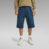 G-STAR Outlet Pleated Relaxed Chino Shorts Dark blue