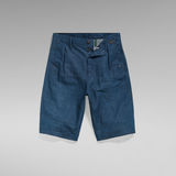 G-STAR Outlet Pleated Relaxed Chino Shorts Dark blue