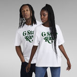 G-STAR Outlet Unisex Foxy Boxy T-Shirt White