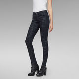 G-STAR Outlet 5622 Mid Waist Skinny Jeans Black