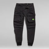 G-STAR Outlet Relaxed Tapered Cargo Pants Black