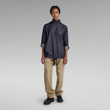 G-STAR Outlet Holiday Back Closure Top Dark blue