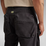 G-STAR Outlet Relaxed Tapered Cargo Pants Black